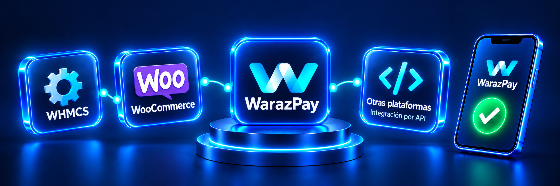WooCommerce, WHMCS y otras plataformas conectadas con WarazPay